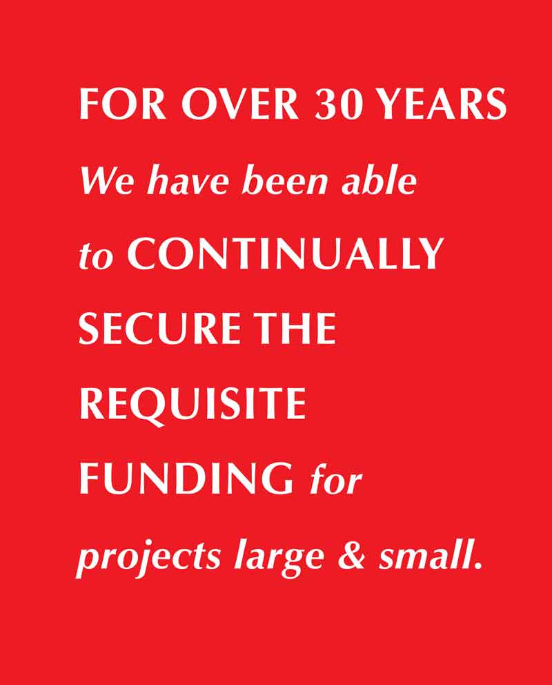 we have secured requisite funding